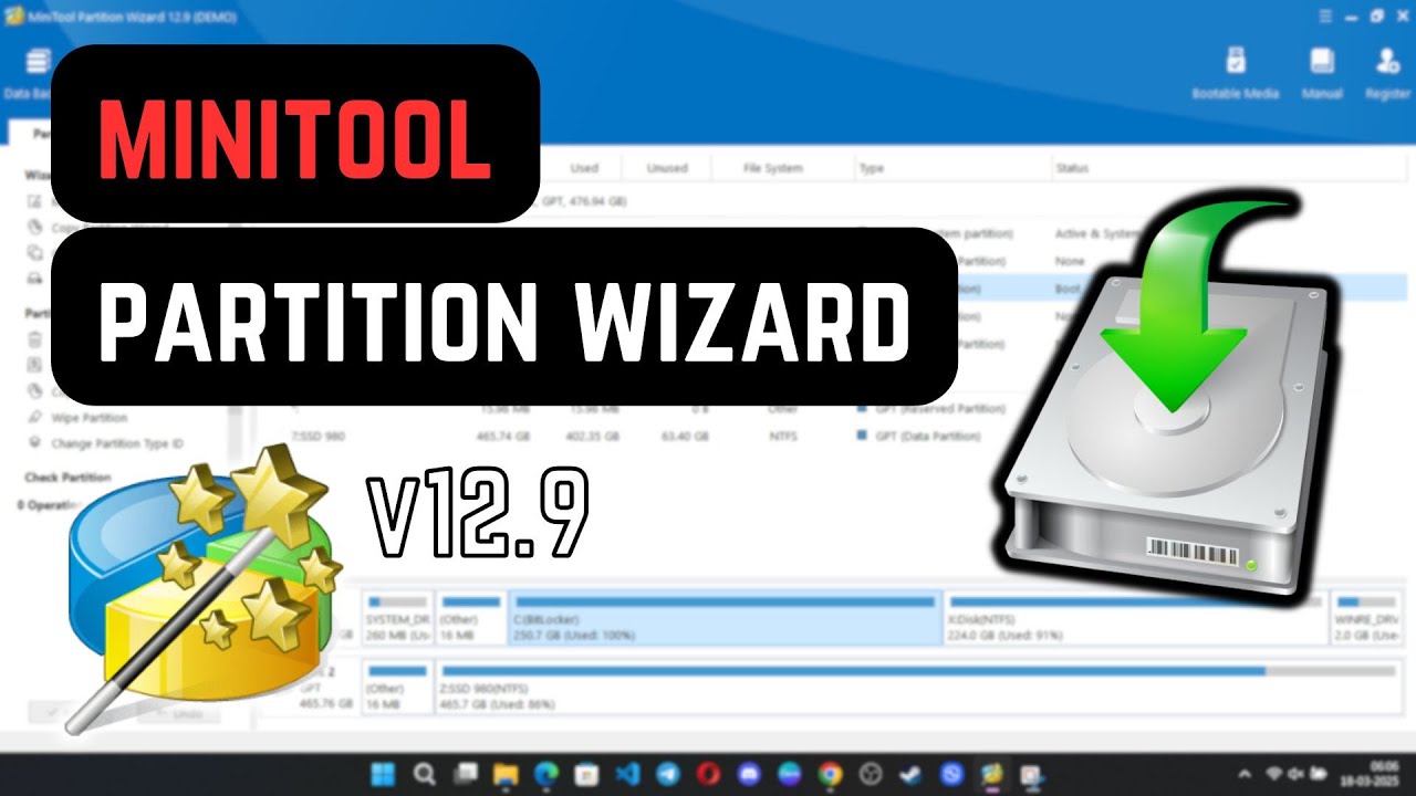 MiniTool Partition Wizard | Best Disk Partition Manager in 2025!