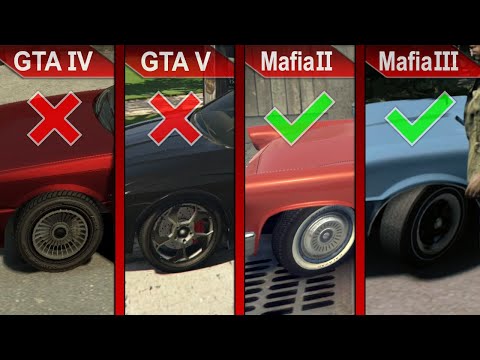 : THE BIG COMPARISON | GTA IV vs. GTA V vs. Mafia II vs. Mafia III | ULTRA