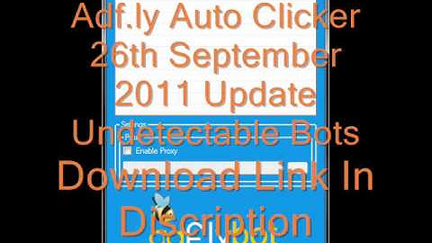 Adf.ly Auto Clicker 14 May 2013 update