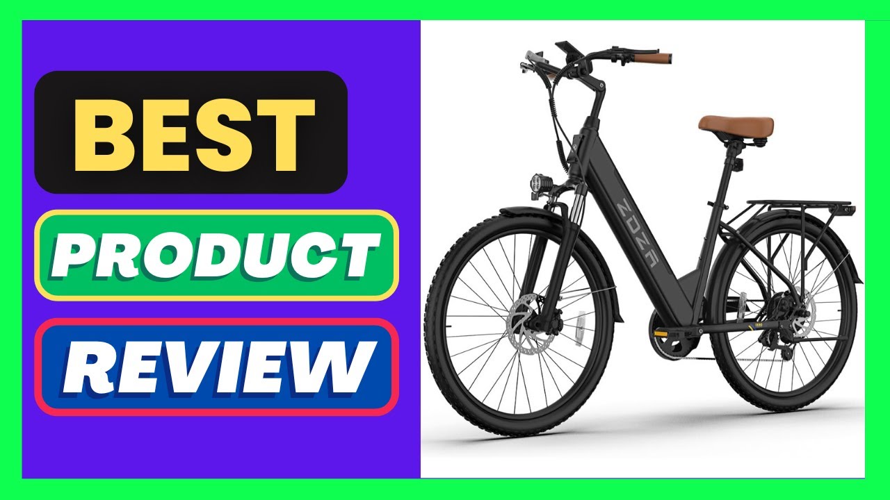 ZDZA Electric Bike for Adults 26'', 1200W Peak Motor, 65 Miles Max Range E