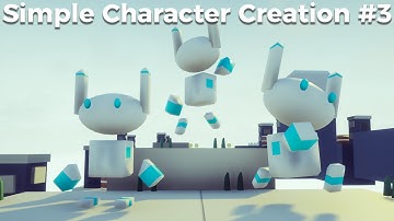 Simple Character Creation #3 - Animation In Blender [Game Jam Tutorial]