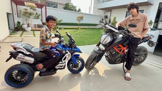 Kunali BIKE Vs Piyush BIKE 😍