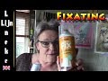 Fixating your drawing - Fixative versus Hairspray test