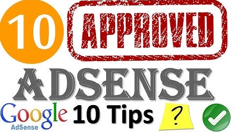 {HINDI} 10 Tips before applying for adsense ||Get Google Adsense Approval With A New Blog or website