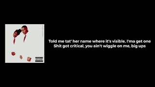 YG \& Mozzy - Vibe With You Ft. Ty Dolla $ign (Lyrics)