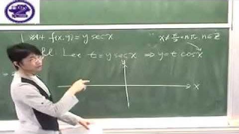 14.1 Functions of Several Variables 題號：44