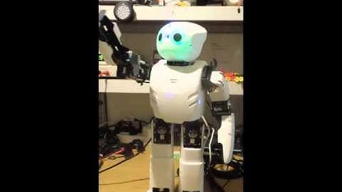 Speech recognition on robot OP1