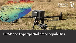 LiDAR and Hyperspectral drone capabilities