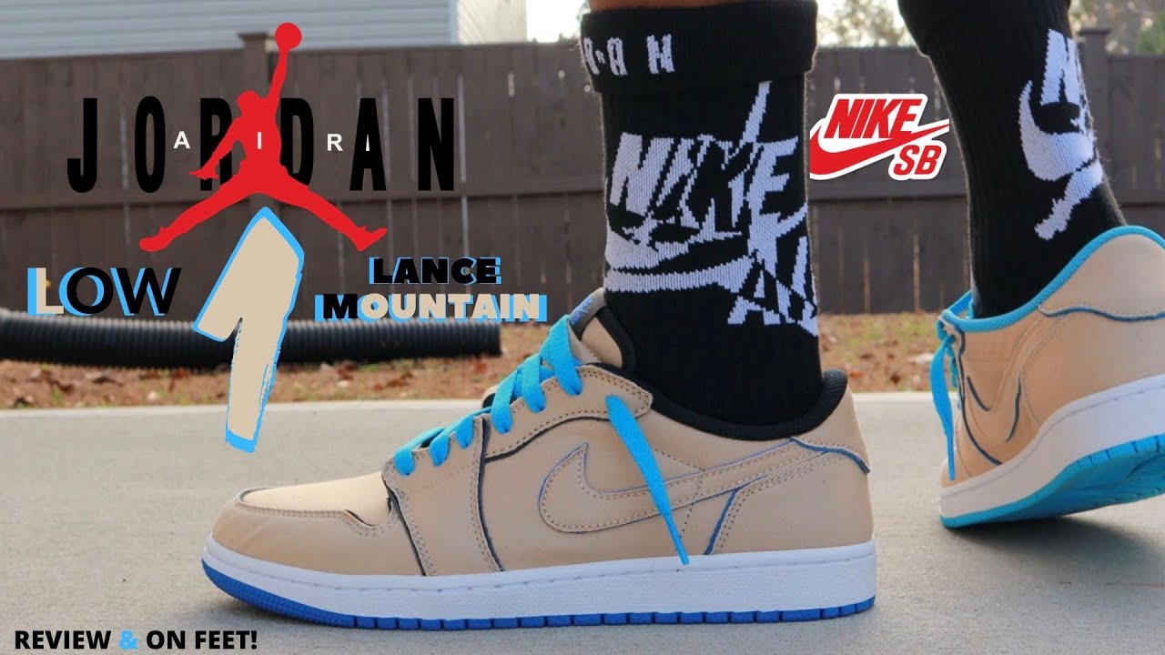 nike jordan 1 low lance mountain