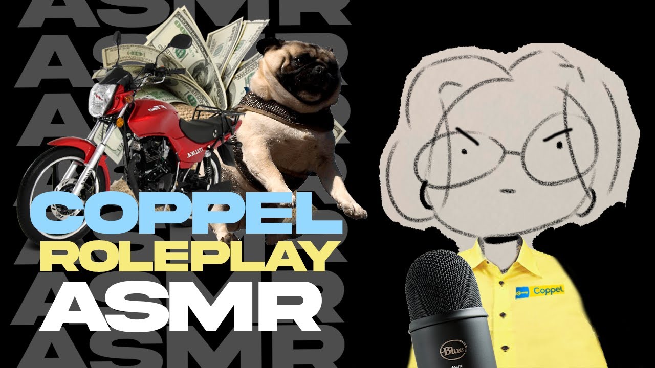 ASMR Cobrador de Coppel te quiere quitar la moto susurrando 😳  | ASMR Roleplay