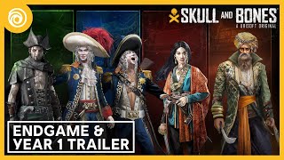 Skull and Bones:  ตัวอย่างเกมช่วงท้าย (Endgame) และโรดแมปปี 1