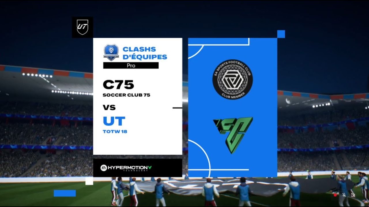 Clash Equipe • Soccer Club 75 🆚 TOTW 18