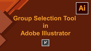 Group Selection Tool in Adobe Illustrator | Illustrator Tutorial for Beginners - Graphic Design