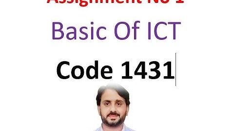 aiou 1431 solved assignment No 1 Autumn 2023