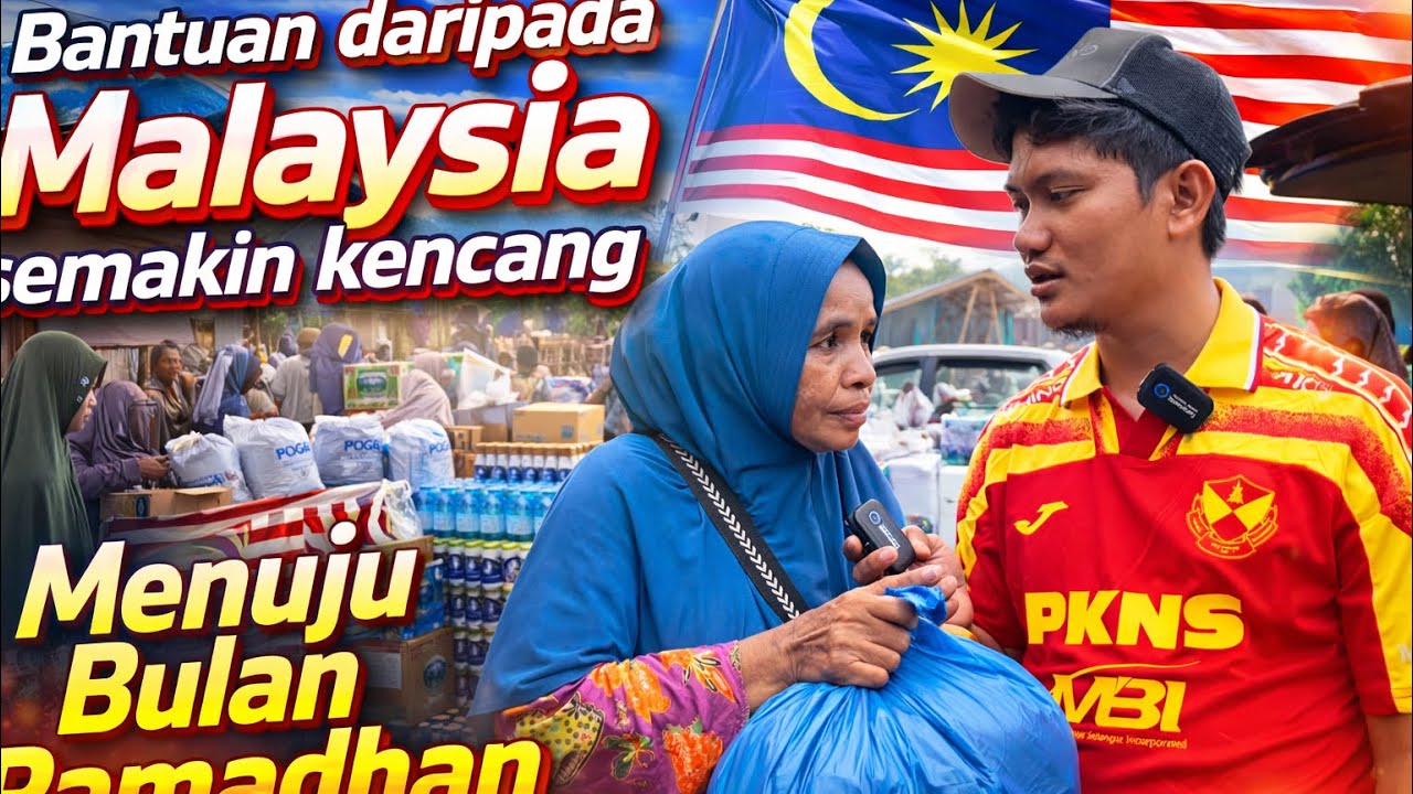 Kami Terpana Macam Tak Percaya!! Orang Malaysia Datang Langsung Hantar Ini Untuk Kami