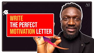 Module 3c: How to WRITE a Motivation Letter that Gets RESULTS
