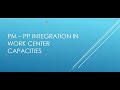 Integration between PM and PP in Capacity Planning of Work centers
