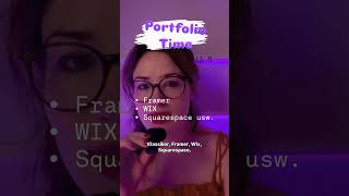 🎨 Portfolio Time: Welche Tools? 🛠️ Teil 5 I #shorts