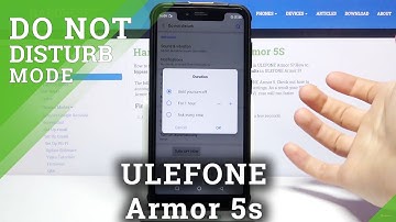 How to Turn On DND in ULEFONE Armor 5s – Find Do Not Disturb Mode