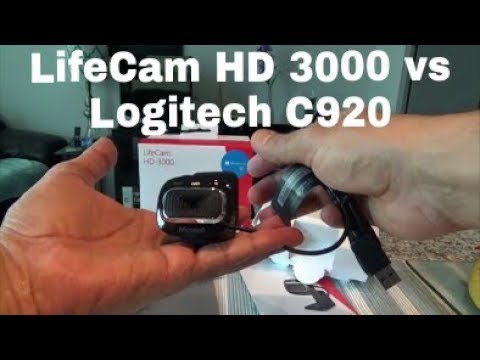 Microsoft LifeCam HD 3000 Webcam Unboxing & Review | How Does It Compare with Logitech C920