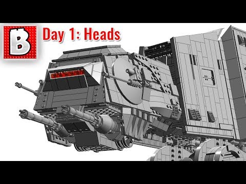 Massive LEGO Star Wars AT-AT & AT-ACT! Day 1: Heads | Brick Vault LIVE - Massive LEGO Star Wars AT-AT & AT-ACT! Day 1: Heads | Brick Vault LIVE