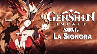 Genshin Impact Song "La Signora" (оригинальная песня от @Jackie_O  и Halrum)