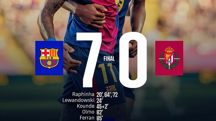 Raphinha hits hat trick as Barcelona routs Valladolid 7-0 #barcelona #football #raphinha