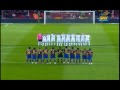 Schweigeminute für Robert Enke - FC Barcelona vs. Cultural Leonesa