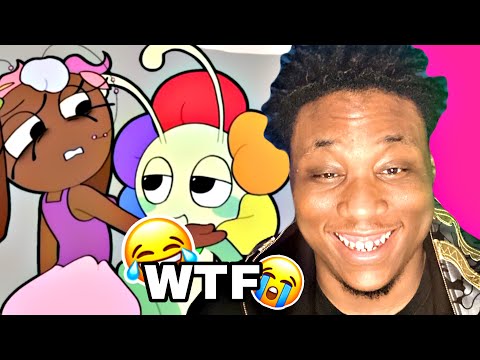I Reacted To A Dandy’s World Comic Dub… “Bassie Killing The Problem” *HILARIOUS* 
