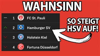 UNFASSBAR 💥⚽ So schafft HSV plötzlich DOCH den Aufstieg!