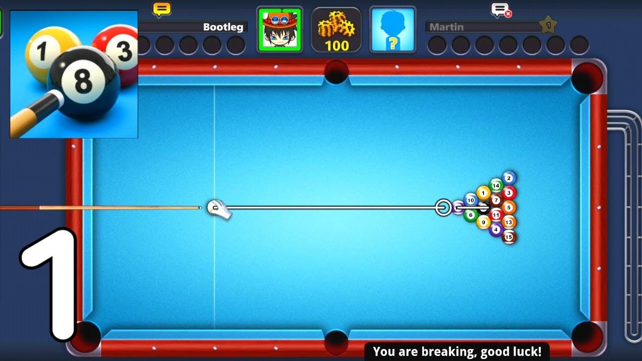 8 Ball Pool - Gameplay Walkthrough Part 1 (Android,iOS) 