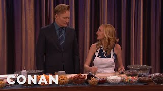 Pastry Chef Christina Tosi & Conan Make Grocery Rolls & Crackle Conan On Tbs