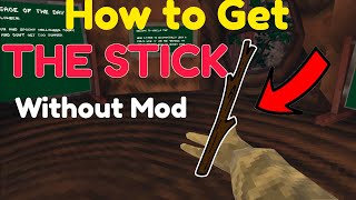 I found OUT HOW TO GET THE STICK without being MOD? screenshot 4