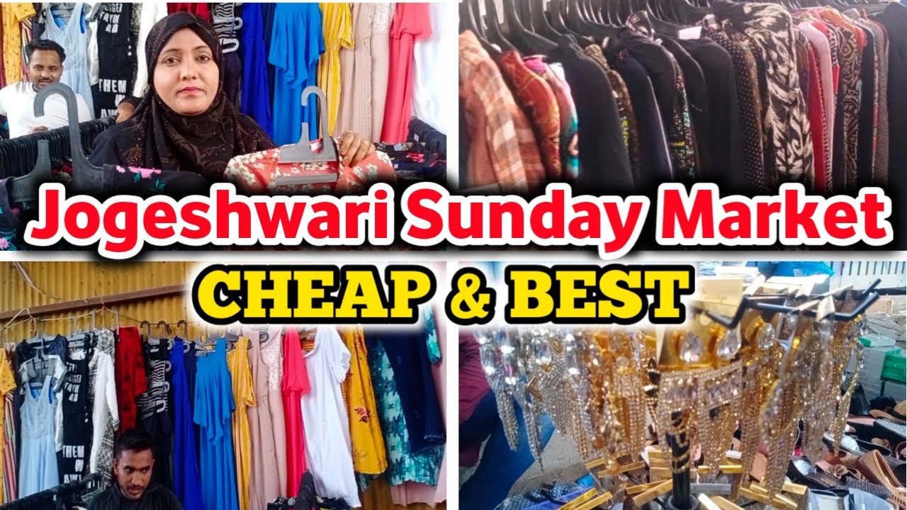 |•Jogeshwari Sunday Market || Sunday Bazar || CHEAP & BEST•| Vlog. {AFREEN DASTARKHWAN}
