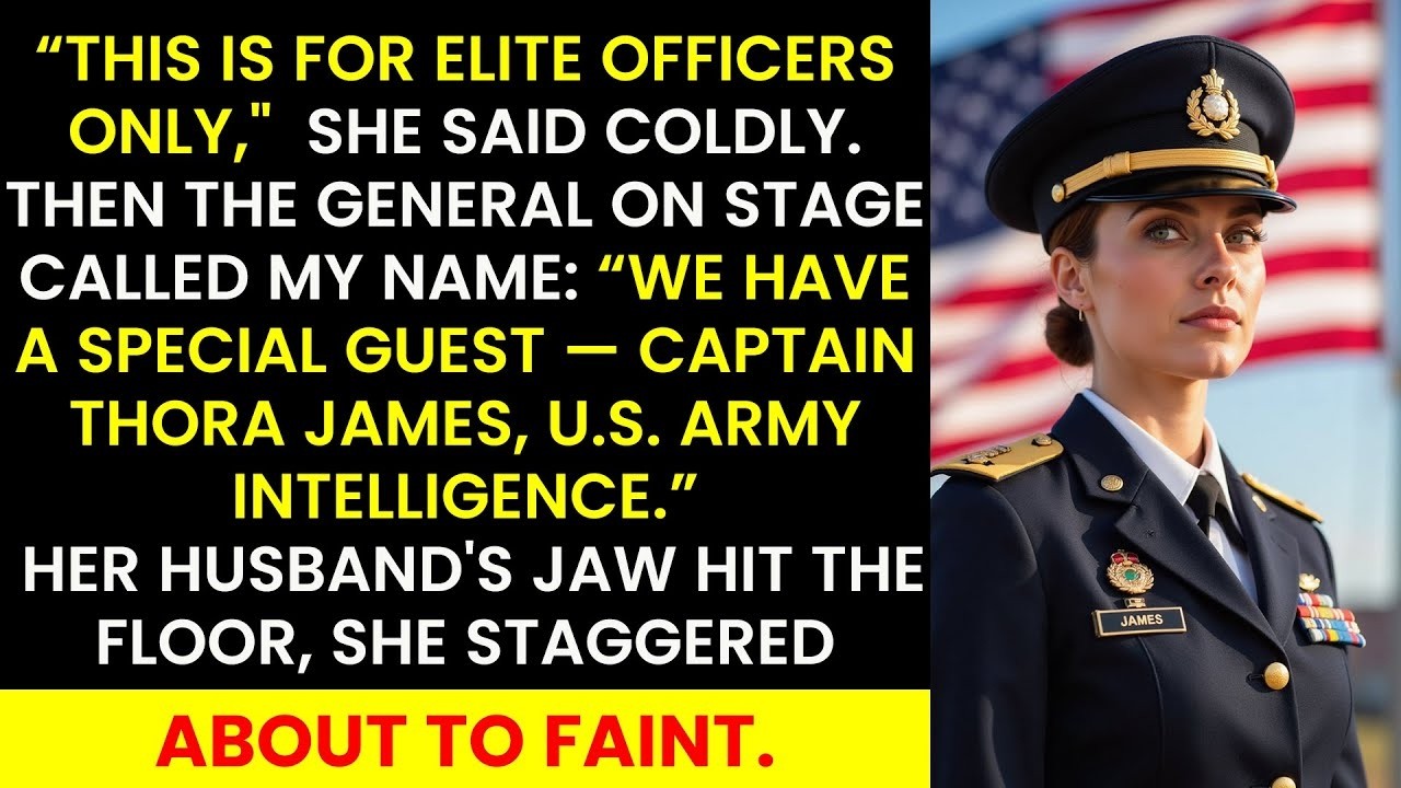 My Sister Said I Wasn't “Worthy” of Her Army Officer Husband’s Promotion— Until a General Named Me