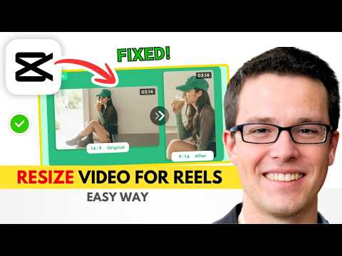 Resize Video for TikTok & YouTube Shorts (CapCut)