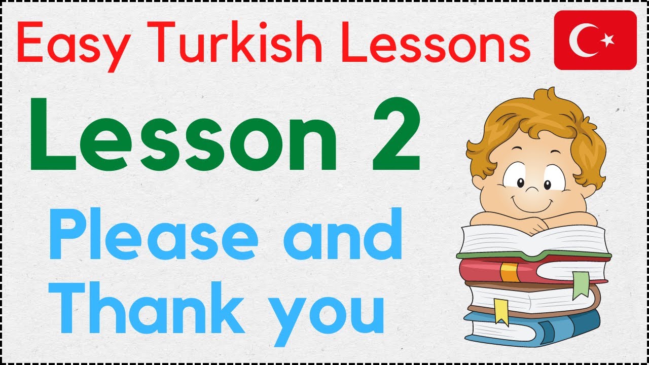 How do you say thank you in turkish language
