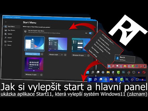 Jak si vylepšit hlavní panel a start ve Windows 11 (Start11) – Jak zmenšit hlavní panel Windows 11?