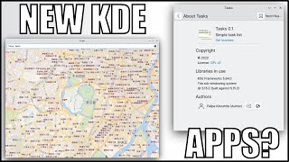 NEW KDE APPS done in a WEEK: MAPS and TASKS! screenshot 5