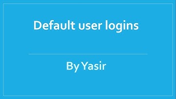 Create default user logins using code first approach in aspnet mvc - Part 21