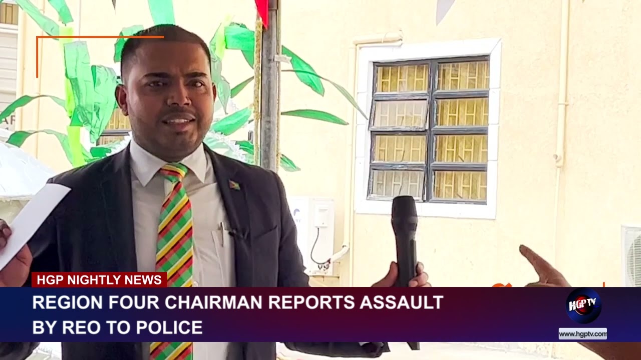 REGION FOUR CHAIRMAN REPORTS ASSAULT BY REO TO POLICE