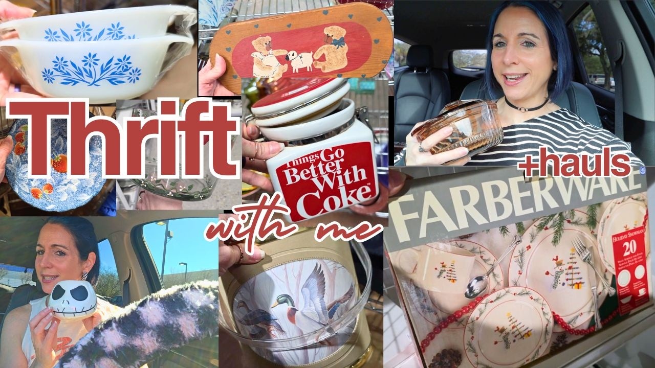 WE'RE BACK! This Week's Thrift Haul