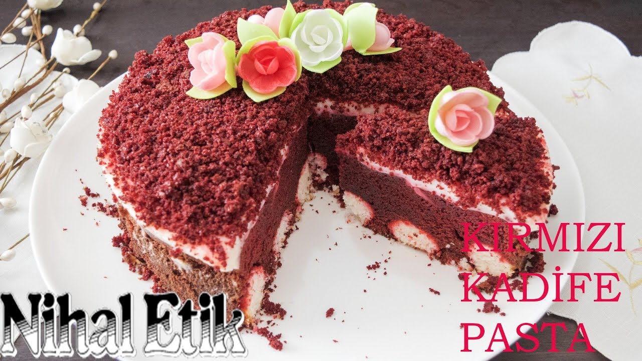 MUHALLEBİLİ KIRMIZI KADİFE PASTA YouTube