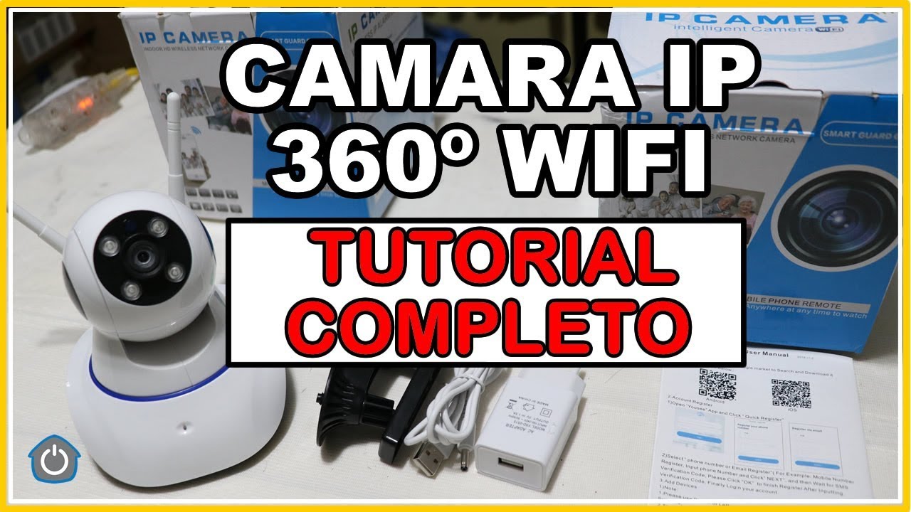 GENERICO Cámara Ip Movimiento Infrarrojo 360 Wifi Full Hd Interior…