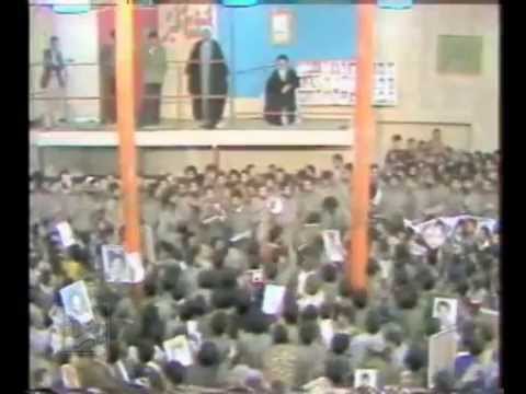 مداحی در محضر امام خمینی ره حاج صادق آهنگران