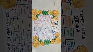 My schedule is booked and busy.📚🎒🏫#school #students #studentlife #viralshort #artandcraft #colors