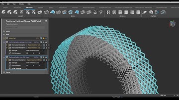How to Generate Conformal Lattice Structures from CAD Parts