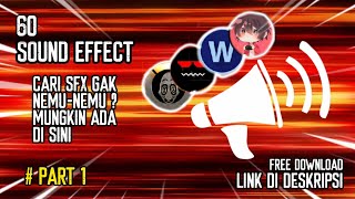 60 SOUND EFFECT YOUTUBER EXE/MEME | FREE DOWNLOAD PACK (NO PASSWORD) | #PART1