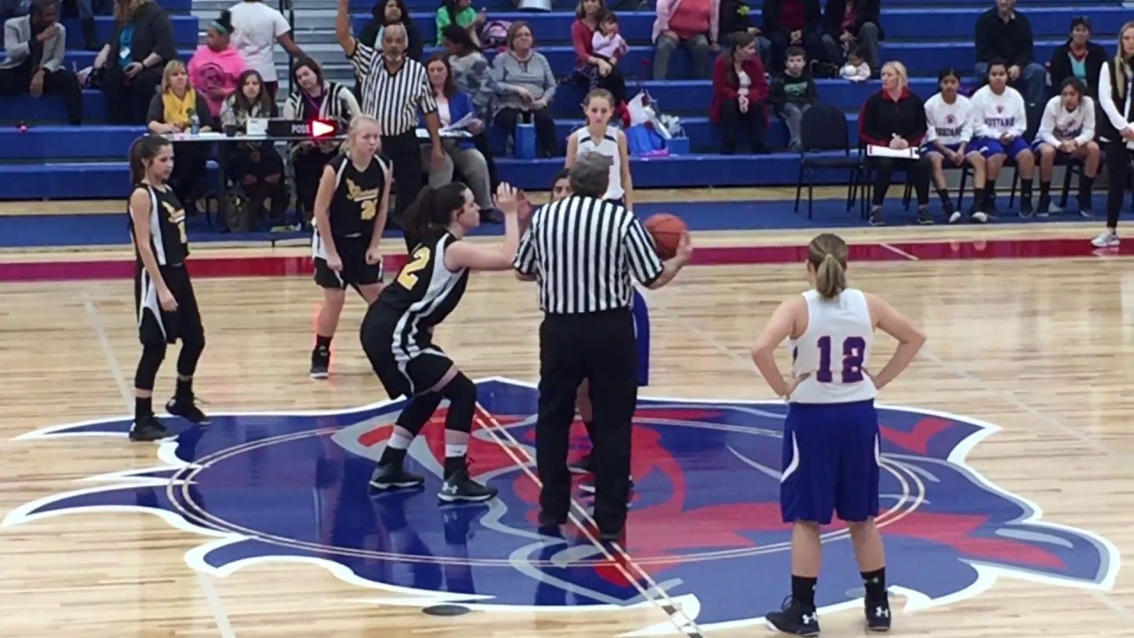 Eastbrook Middle School vs Bagley Basketball Game Juanuary 23 2017