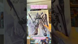 New customer from France spoils himself with Gunpla #gundam #gunpla #bandai #modelkit #hobby